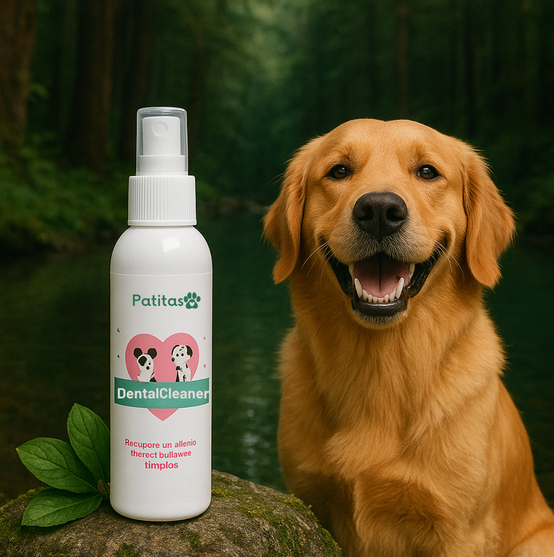 Spray DentalCleaner™ | Cuidado dental fácil, sonrisa sana y mascota feliz
