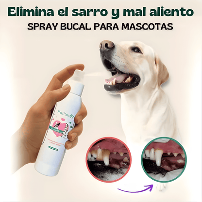 Spray DentalCleaner™ | Cuidado dental fácil, sonrisa sana y mascota feliz