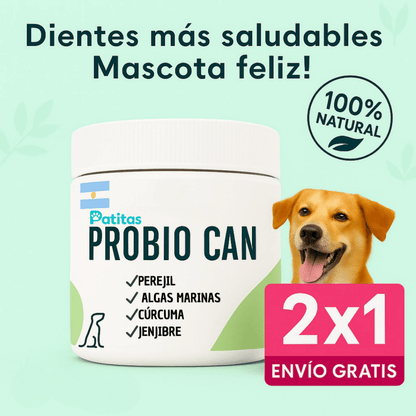 Probio Can: Boca más sana, menos sarro y aliento fresco sin esfuerzo