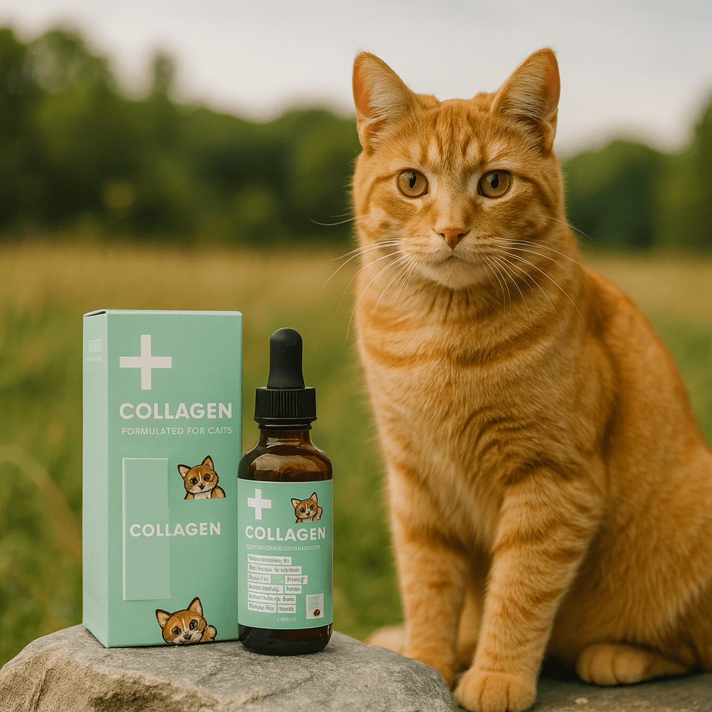 El colágeno premium ayuda a tu gato a mantenerse sano y sin dolor