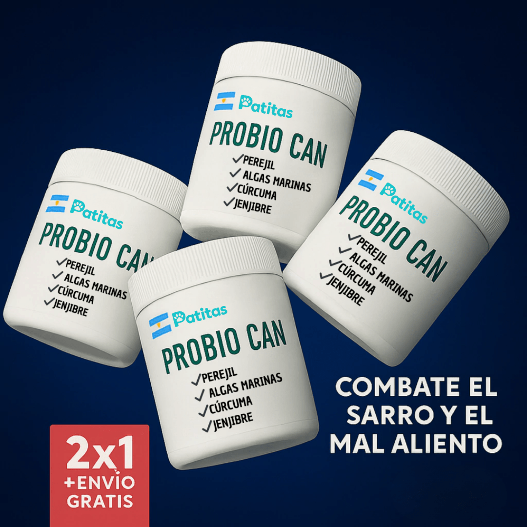 Probio Can: Boca más sana, menos sarro y aliento fresco sin esfuerzo